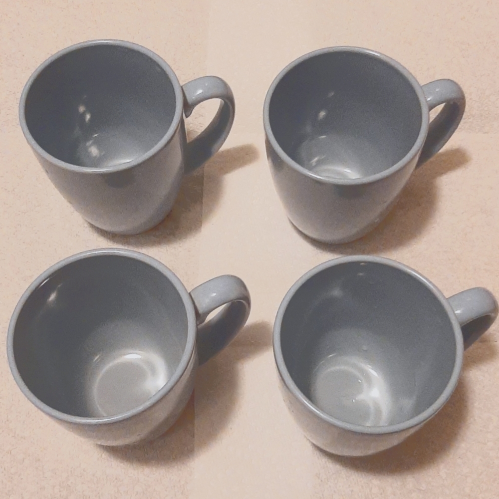 Set of 4 Corelle Stoneware Mugs